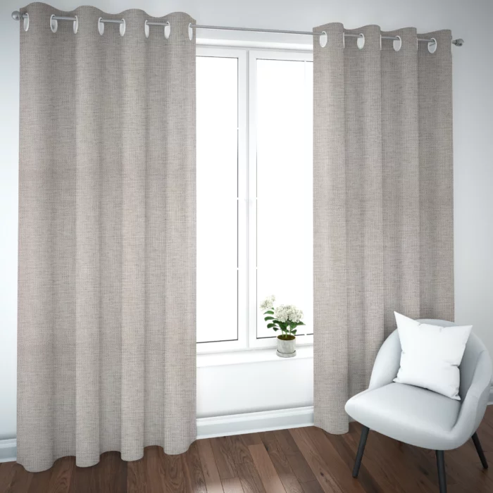 Rideaux occultant beige clair