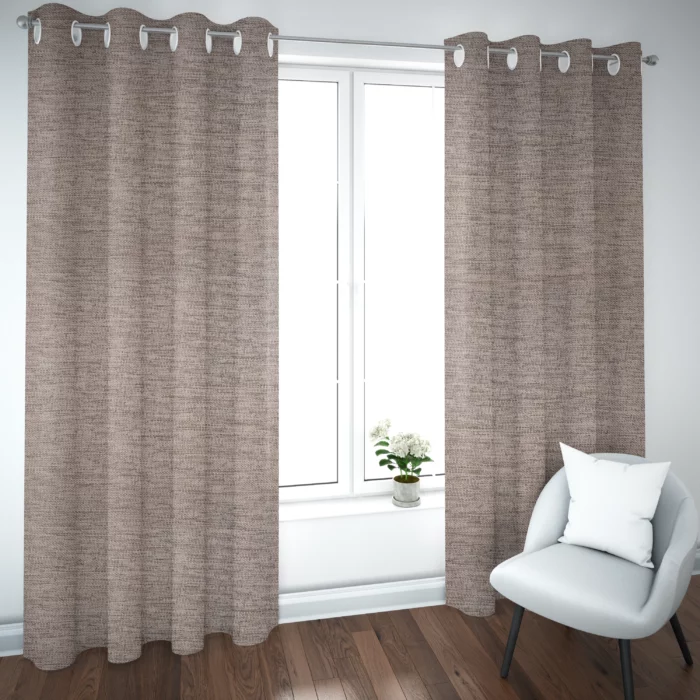 Rideaux occultant taupe