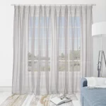 Voilage effet satin