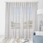 Voilage effet satin