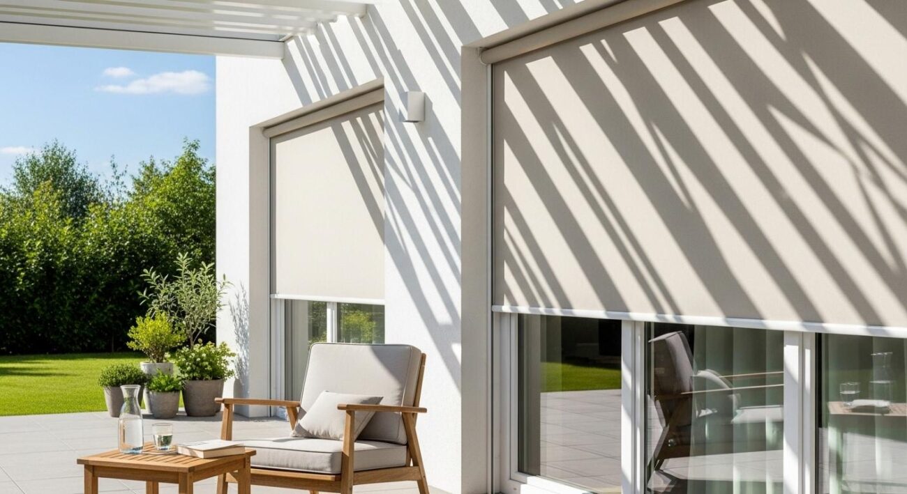 Stores plein sud chaleur sous contrôle